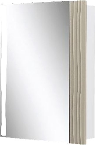 Volna Шкаф с зеркалом Lotty LED 60 L (латте)