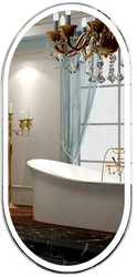 Пекам Зеркало Iva 1 45x90 Iva1-45x90s (с подсветкой, с сенсором на прикосновение)