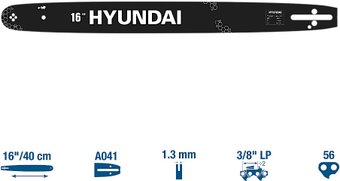 Шина для пилы Hyundai TCN38-56-39B