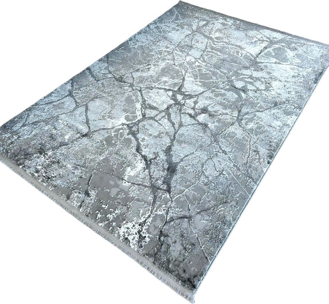 Ковер для жилой комнаты Radjab Carpet Марсель NP 371 Прямоугольник 11608RK (3x5, Grey)