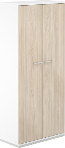 Шкаф распашной Norden 80x40x183.3 AG.221.WH.WH.AR (белый/белый/акация равелло)