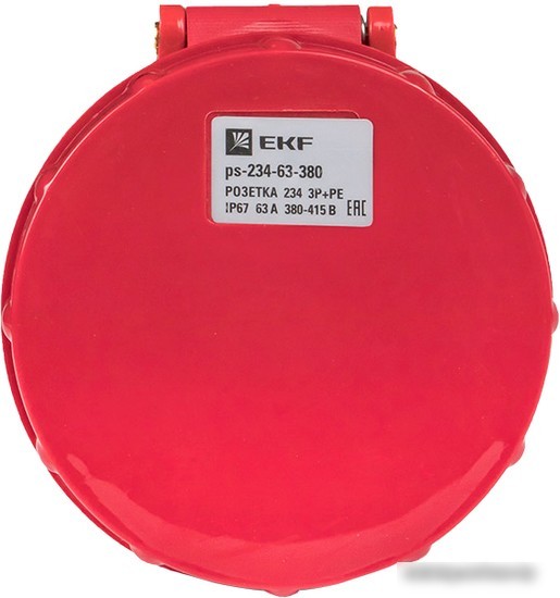 Розетка промышленная EKF PROxima ps-234-63-380