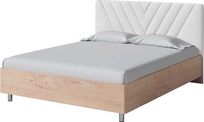 Кровать PROxSON Ora 120x200 (бунратти/Teddy 300 снежный)