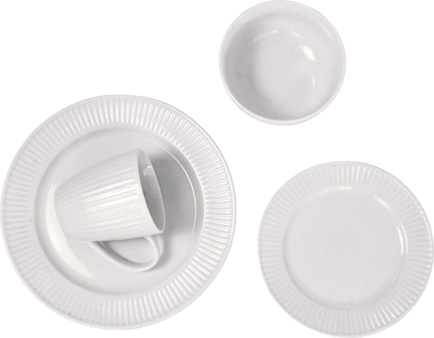 Столовый сервиз Appetite Монблан LS-0416-MN (16пр)