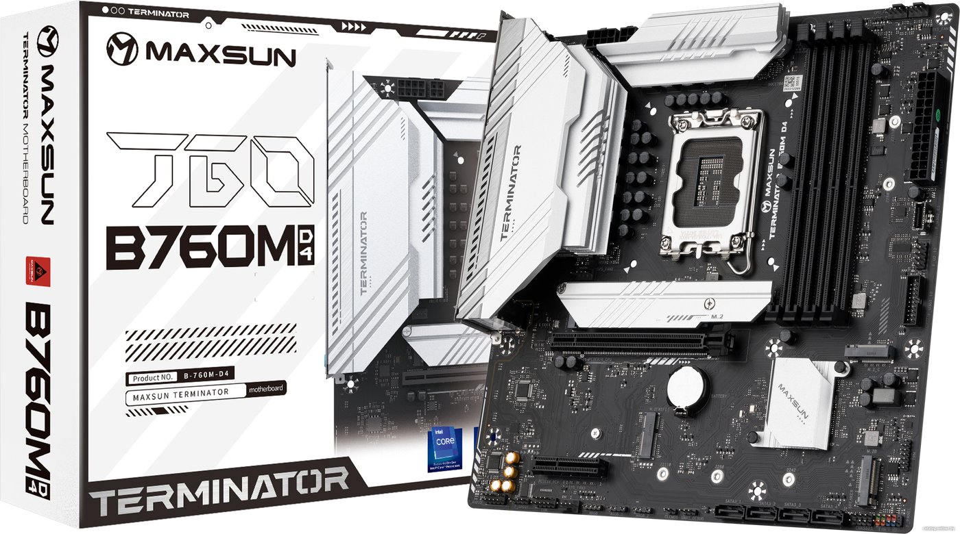 Материнская плата Maxsun Terminator B760M D4