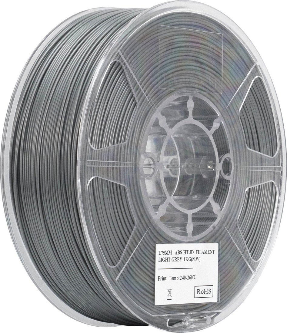 Пластик eSUN ABS-HT ABS-HT175H1TZ1 (1.75мм, 1кг, серый)