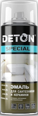 Эмаль Deton Special Алкидная для ванн и керамики 0.52 л (белый)