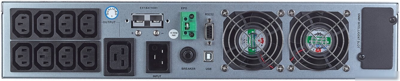 Источник бесперебойного питания Kiper Power Online ONE 3K RM Gen1 IEC (3000VA/3000W)