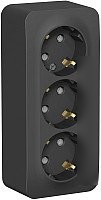 Розетка Systeme Electric AtlasDesign ATN544015 (антрацит)