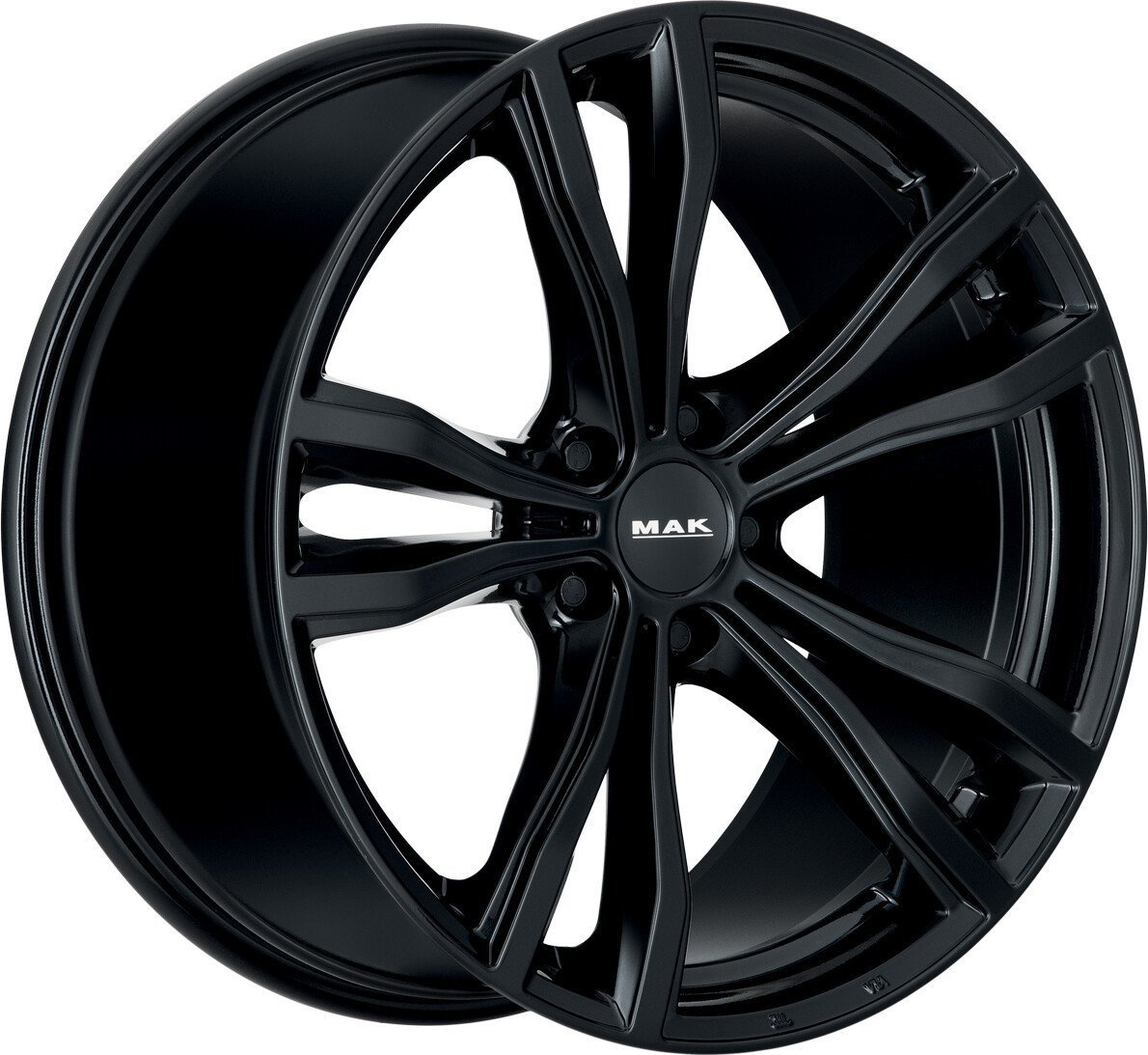 Литые диски MAK X-Mode 21x10.5" 5x112мм DIA 66.6мм ET 43мм Gloss Black