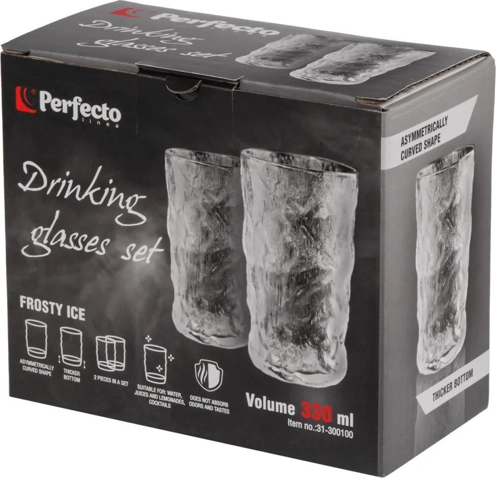 Стакан для воды и напитков Perfecto Linea Frosty Ice 31-300100