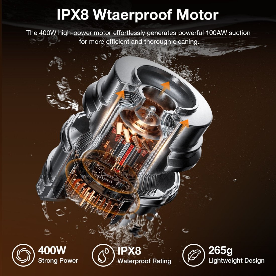 Вертикальный моющий пылесос Jimmy PW11 Plus
