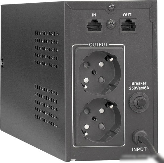 Источник бесперебойного питания ExeGate BNB-850.LED.AVR.EURO.RJ EP285475RUS