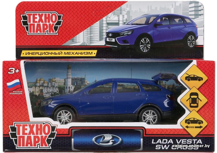 Технопарк Lada Vesta Sw Cross (синий)