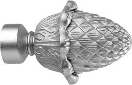 Наконечник для карниза Lm Decor YF032 Шишка 16мм (сатин)