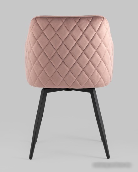 Стул Stool Group Ника MC66-5F KD HLR-44 (велюр пыльно-розовый)