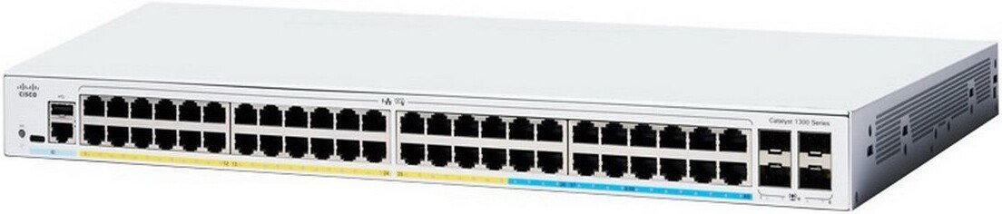 Управляемый коммутатор 3-го уровня Cisco C1300-48P-4G Управляемый коммутатор 3-го уровня Cisco C1300-48P-4G