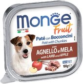 Сухой корм для собак Monge Fruit с ягненком и яблоком, ламистер (100 г)