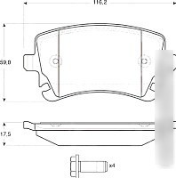 TRW GDB1516