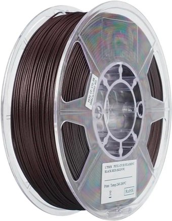Филамент eSUN PETG-CF PETG-CF175B-BR1TZ1 (1.75 мм, 1 кг, темно-красный)