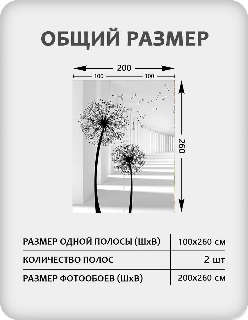 Фотообои Citydecor Абстракция 441 (200x260см)