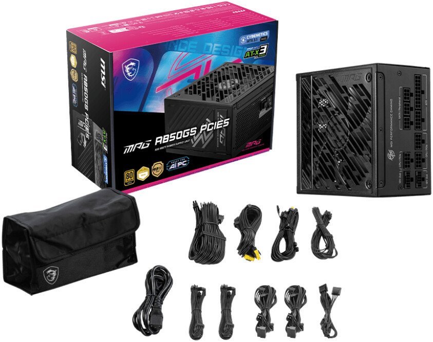 Блок питания MSI MPG A850GS PCIE5