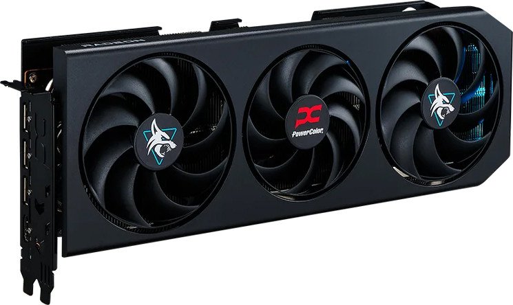 Видеокарта PowerColor Hellhound AMD Radeon RX 9070 XT 16GB GDDR6 RX9070XT 16G-L/OC Видеокарта PowerColor Hellhound AMD Radeon RX 9070 XT 16GB GDDR6 RX9070XT 16G-L/OC