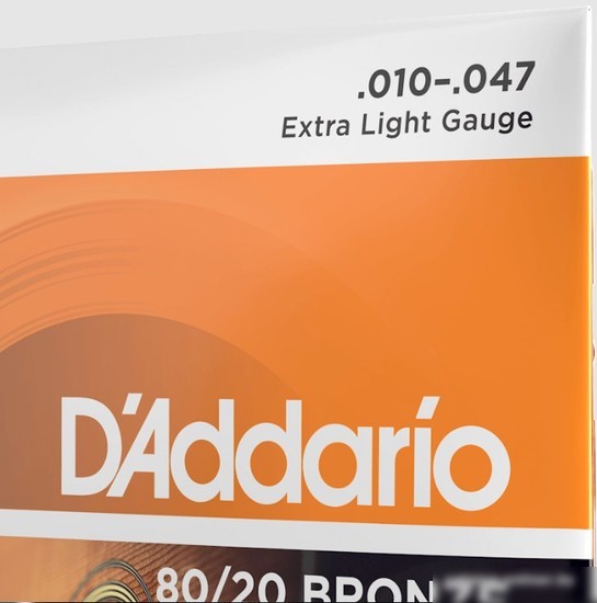 Струны для гитары D'Addario EJ10