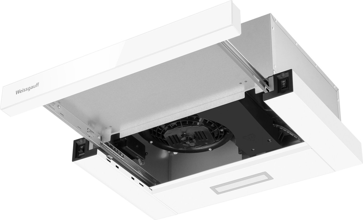 Кухонная вытяжка Weissgauff TEL 450 White Glass