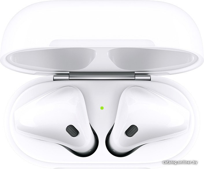 Наушники Apple AirPods 2 в зарядном футляре