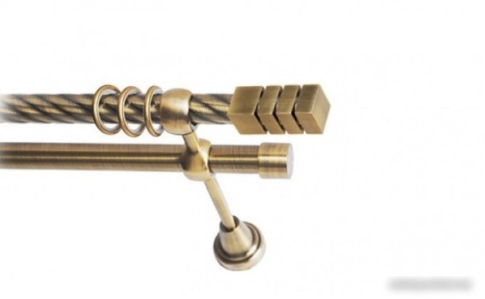 Наконечник для карниза Lm Decor YF243 Модерн 19мм (антик)