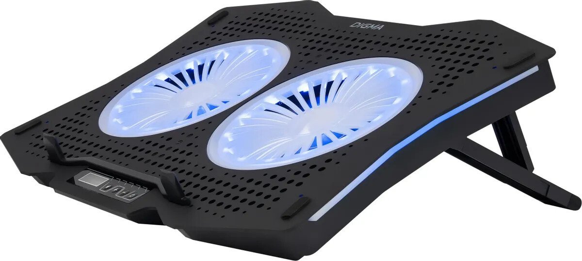 Подставка Digma D-NCP180-2x110RGB