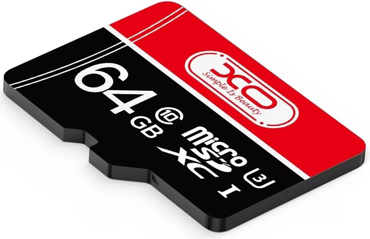 Карта памяти XO microSDXC 64GB TF64 (с адаптером)
