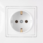 Розетка Bylectrica Уют РС16-339 (белый)