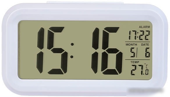 Радиочасы Perfeo Snuz PF-S2166 (белый)
