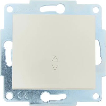 Выключатель проходной Lezard Asti 7081-3088-105 (жемчужно-белый перламутр)