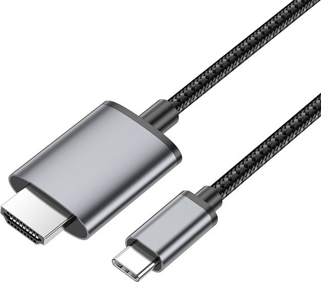 Кабель Hoco UA27 USB Type-C - HDMI (2 м, черный)