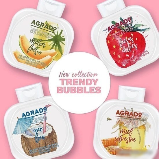 Agrado Гель для душа Bath & Shower Gel Sweet Strawberries 750 мл