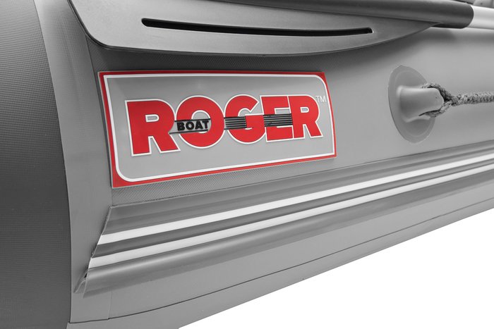 Моторно-гребная лодка Roger Boat Hunter Keel 3000 (малокилевая, серый/графит)