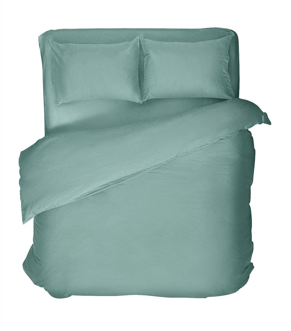 Постельное белье Verossa 180x215 776126 (Melange Emerald)