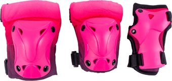 Комплект защиты Tech Team Safe Fit Teens 3.0 NN012022 (XL, розовый)