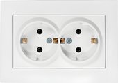 Розетка Elbi Vega 510-016230-907 (матовый белый)