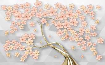 Фотообои Vimala 3D Яблоня 270x400