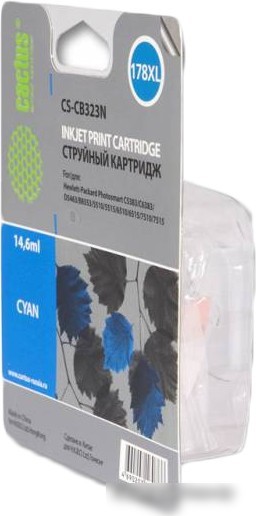 Картридж CACTUS CS-CB323N (аналог HP 178XL (CB323HE))