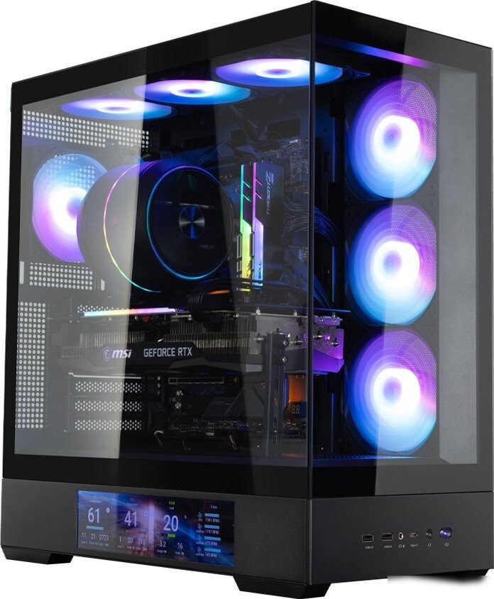 Корпус Zalman P40 DS (черный)