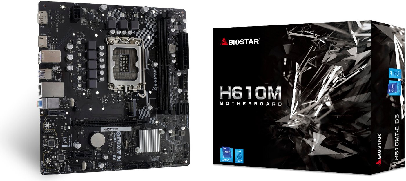 Материнская плата BIOSTAR H610MT-E D5
