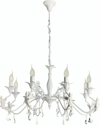 Подвесная люстра Arte Lamp Angelina A5349LM-8WH
