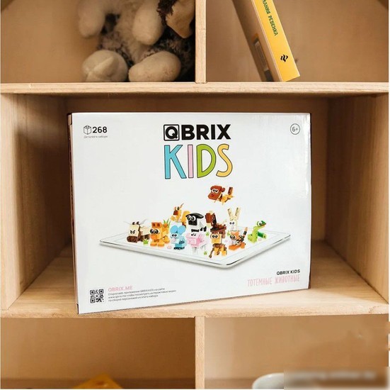 Конструктор QBRIX Kids Тотемные животные