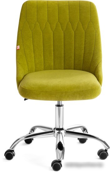 Кресло TetChair Swan (флок, олива)