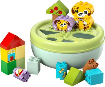 Конструктор LEGO Duplo Сортировщик фигур: дом для щенков 10441